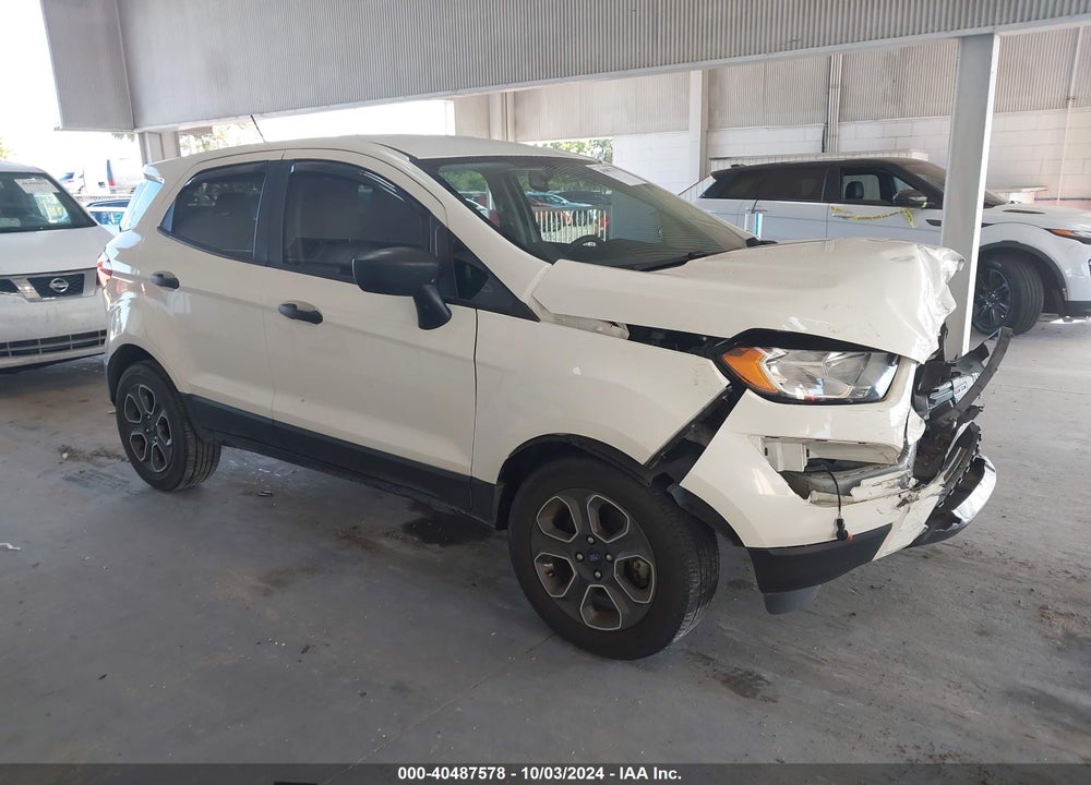 2021 FORD ECOSPORT S VIN: MAJ3S2FE1MC407874