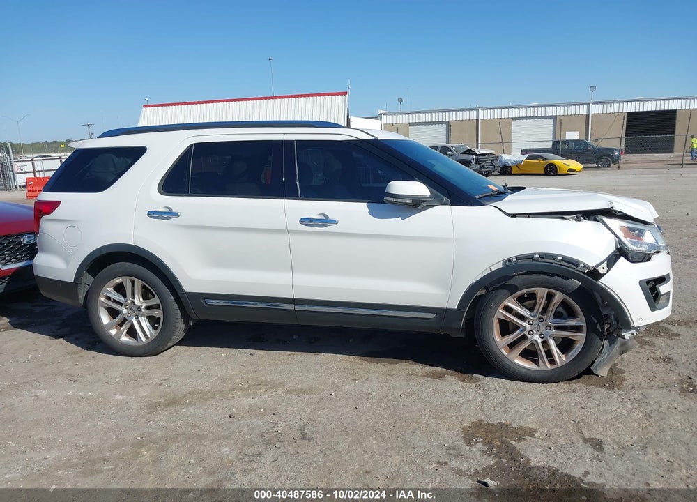 2017 FORD EXPLORER LIMITED VIN: 1FM5K7F88HGA10960
