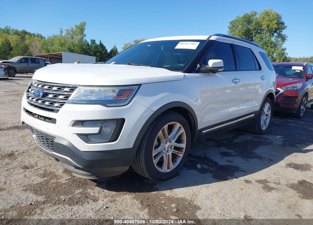 2017 FORD EXPLORER LIMITED VIN: 1FM5K7F88HGA10960