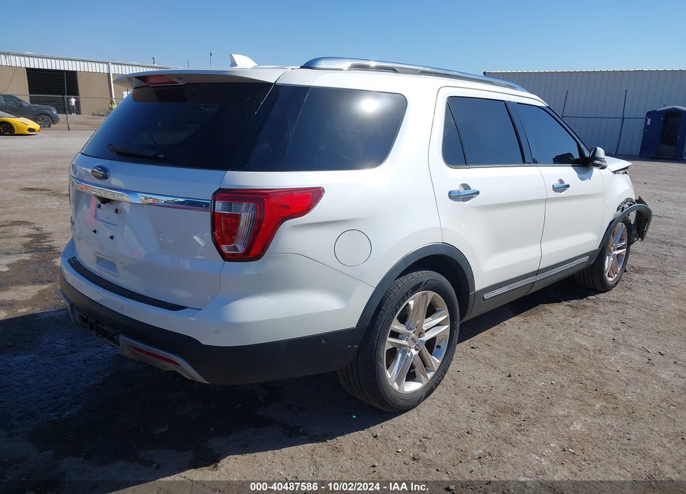 2017 FORD EXPLORER LIMITED VIN: 1FM5K7F88HGA10960