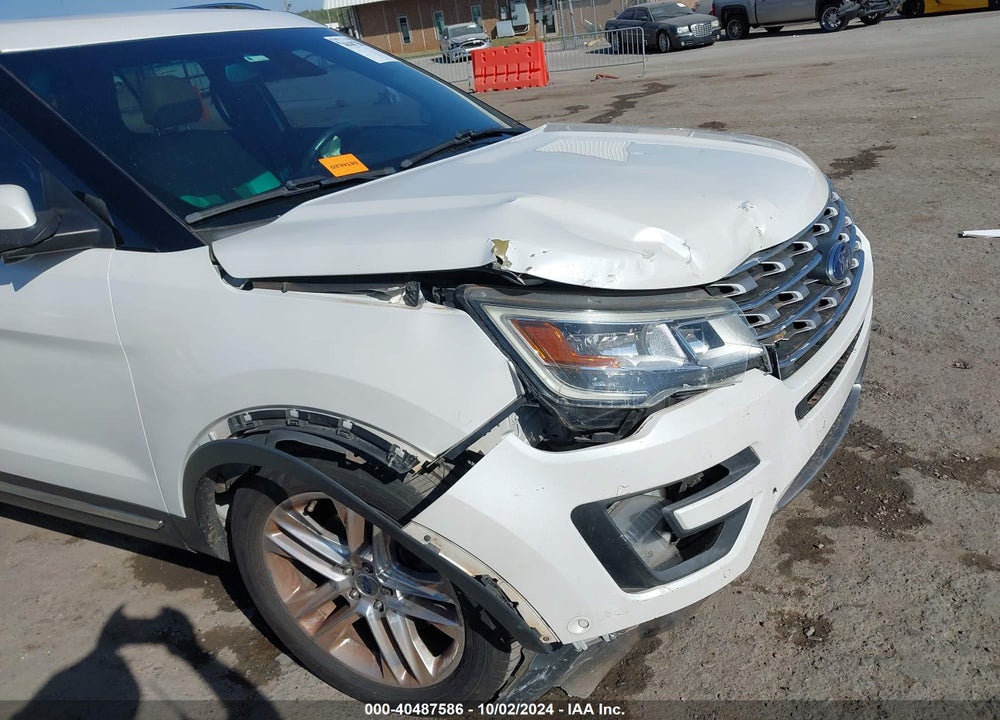 2017 FORD EXPLORER LIMITED VIN: 1FM5K7F88HGA10960