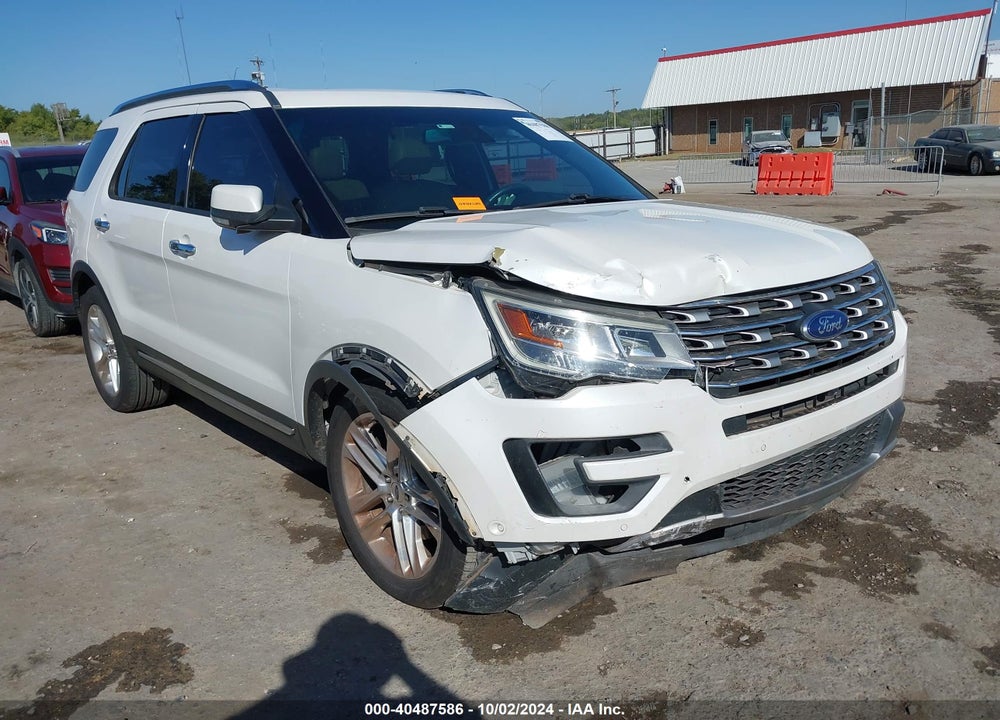 2017 FORD EXPLORER LIMITED VIN: 1FM5K7F88HGA10960