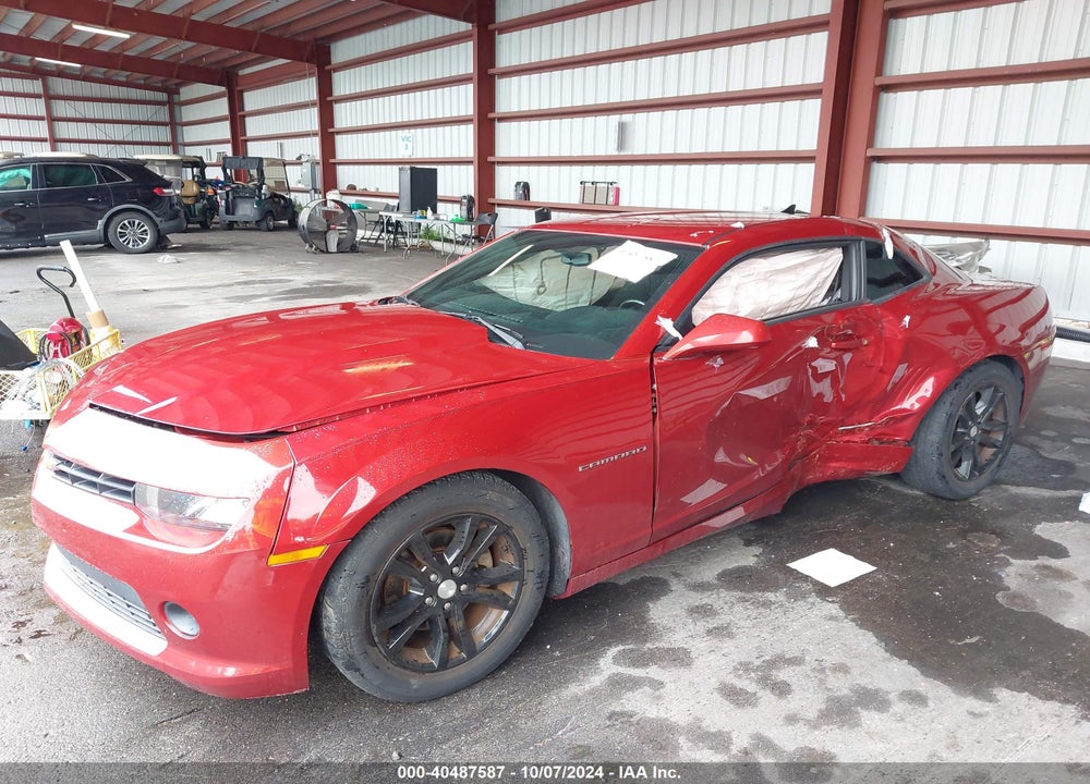 2015 CHEVROLET CAMARO 1LT VIN: 2G1FD1E36F9182883