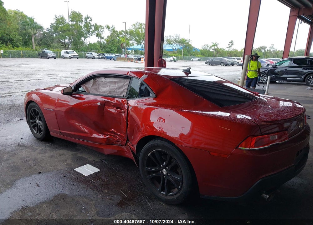 2015 CHEVROLET CAMARO 1LT VIN: 2G1FD1E36F9182883