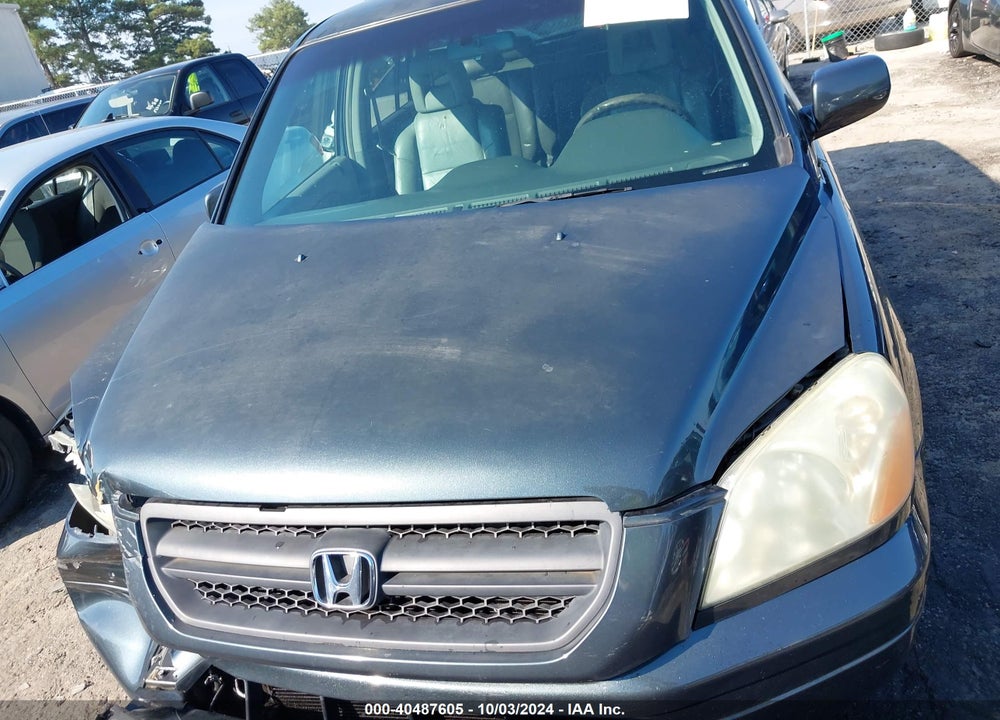 2004 HONDA PILOT EX-L VIN: 5FNYF18694B004586