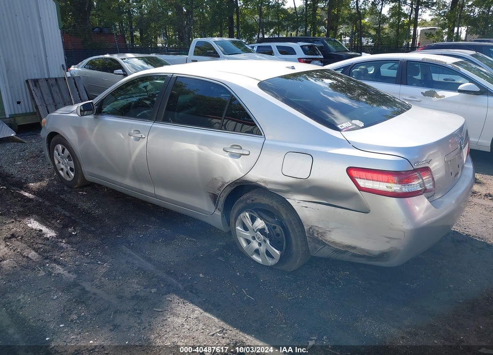 2011 TOYOTA CAMRY LE VIN: 4T1BF3EK0BU759368