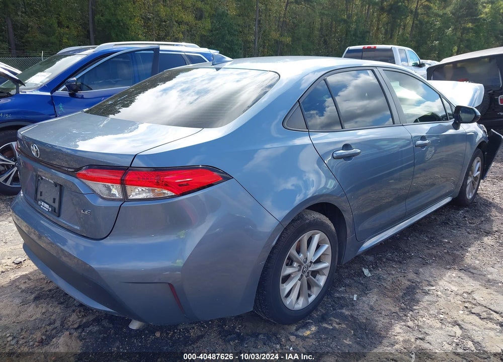 2022 TOYOTA COROLLA LE VIN: JTDVPMAE3N3013804