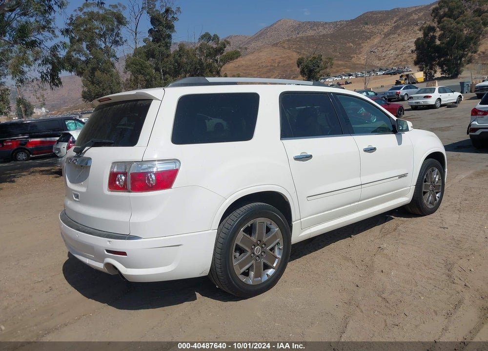 2011 GMC ACADIA DENALI VIN: 1GKKRTED9BJ234070