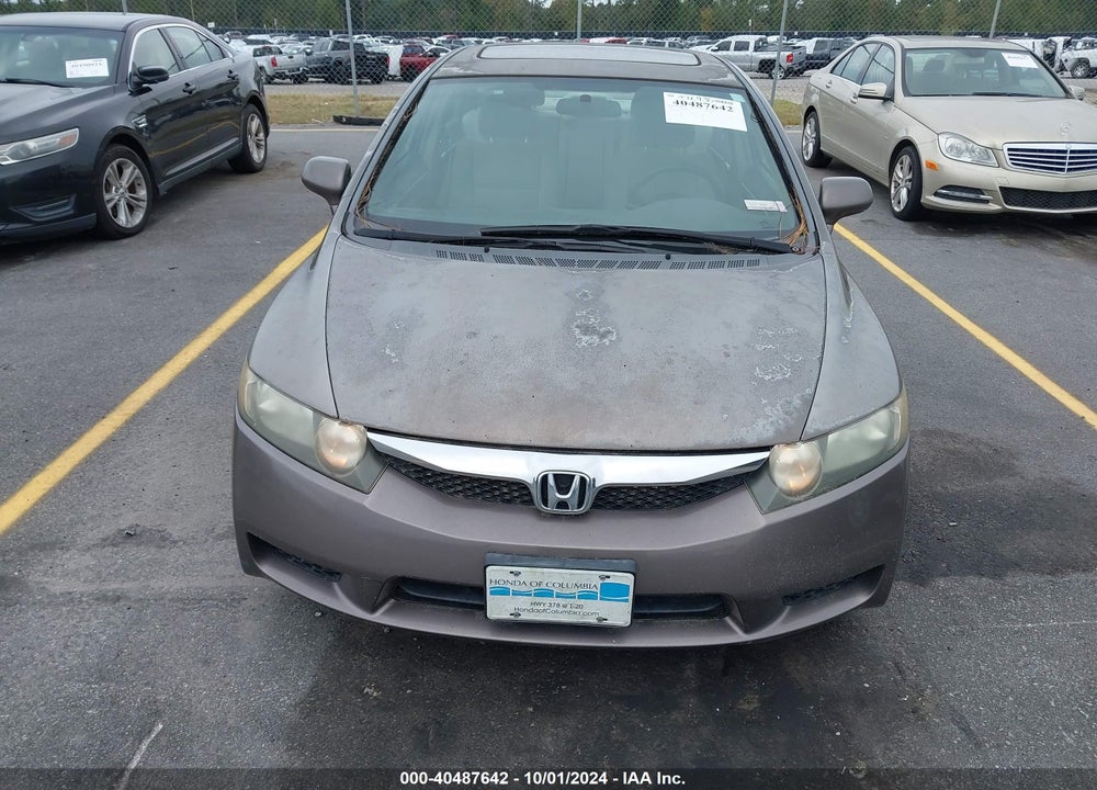 2009 HONDA CIVIC EX VIN: 2HGFA16879H544340
