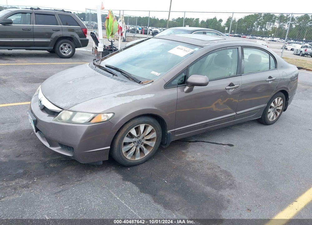 2009 HONDA CIVIC EX VIN: 2HGFA16879H544340