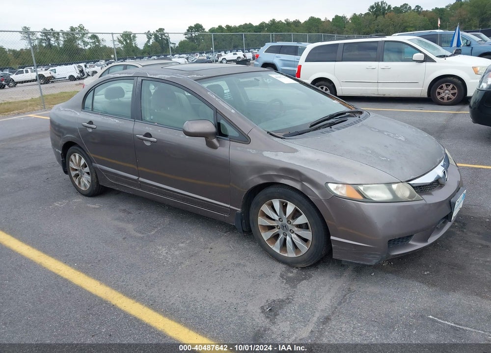 2009 HONDA CIVIC EX VIN: 2HGFA16879H544340