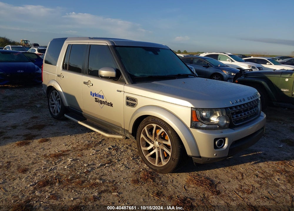 2016 LAND ROVER LR4 VIN: SALAG2V67GA828021