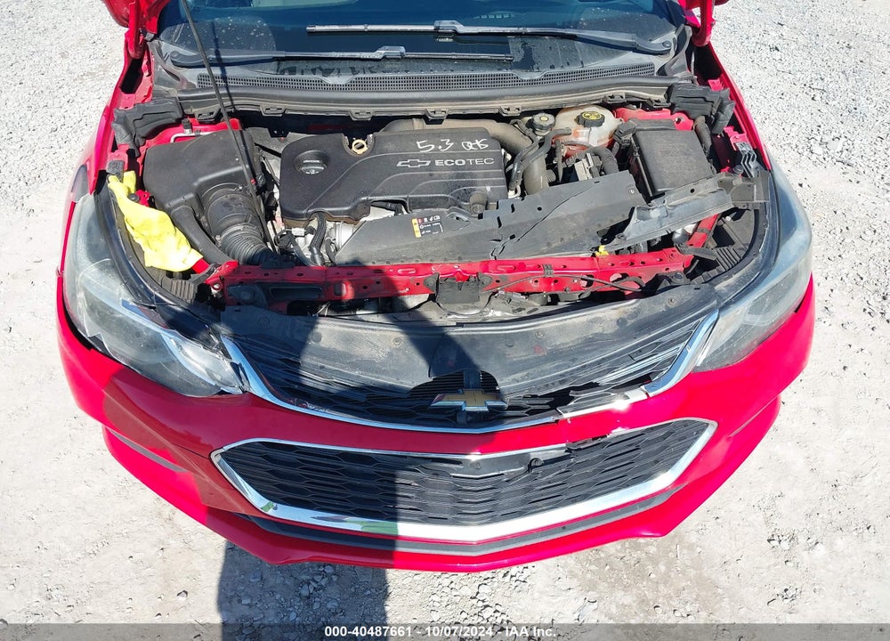 2016 CHEVROLET CRUZE LT AUTO VIN: 1G1BE5SM3G7288940