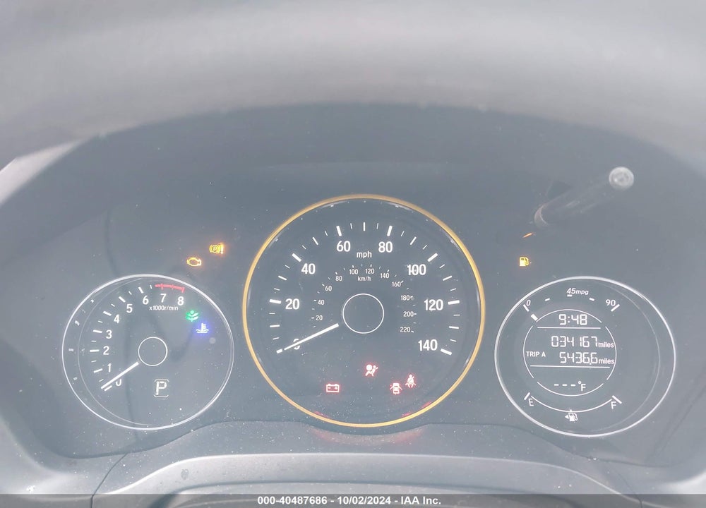 2019 HONDA HR-V LX VIN: 3CZRU6H38KG729711
