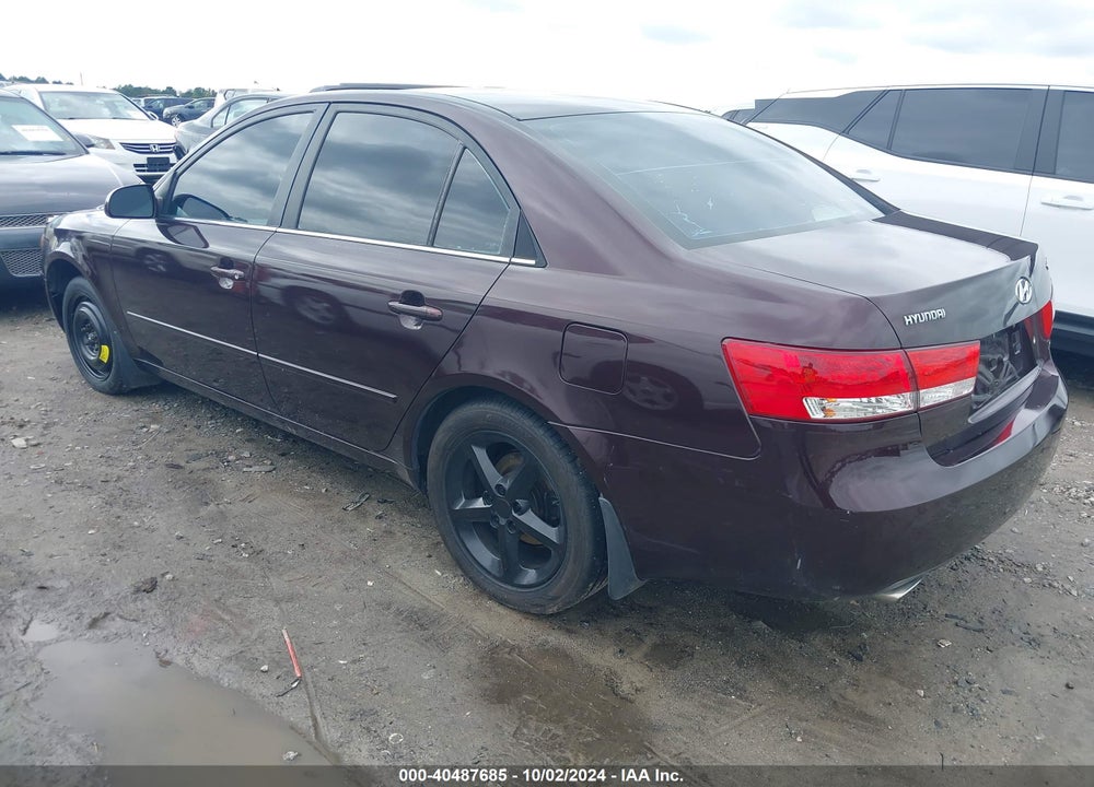2006 HYUNDAI SONATA GLS V6/LX V6 VIN: 5NPEU46F96H003035