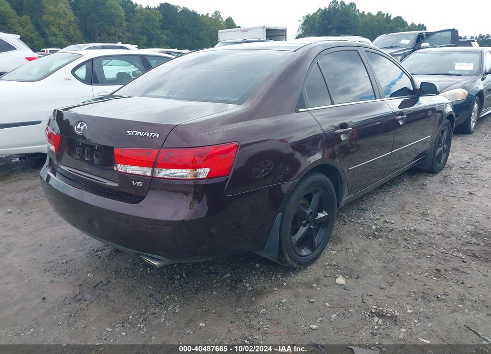 2006 HYUNDAI SONATA GLS V6/LX V6 VIN: 5NPEU46F96H003035