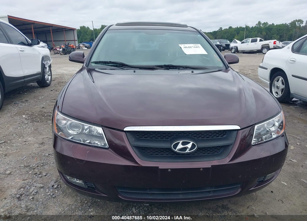 2006 HYUNDAI SONATA GLS V6/LX V6 VIN: 5NPEU46F96H003035