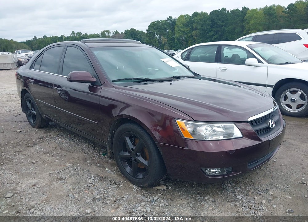 2006 HYUNDAI SONATA GLS V6/LX V6 VIN: 5NPEU46F96H003035