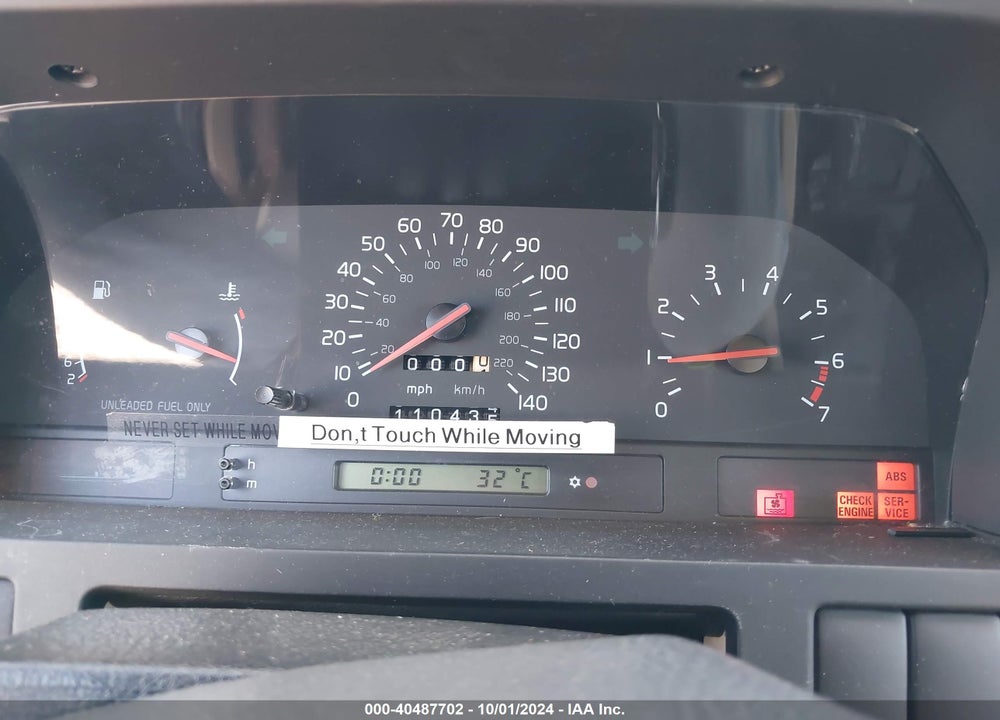 1997 VOLVO 850 GT VIN: YV1LW5550V2286936