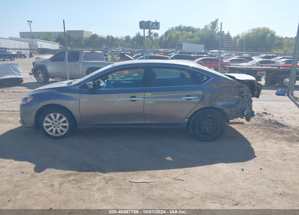 2018 NISSAN SENTRA S VIN: 3N1AB7AP9JY312069