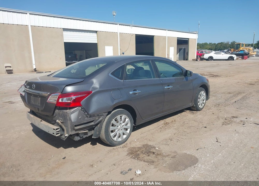 2018 NISSAN SENTRA S VIN: 3N1AB7AP9JY312069