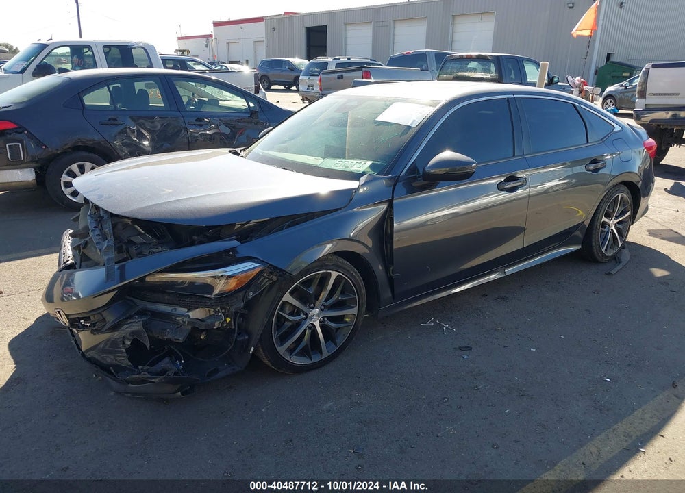 2022 HONDA CIVIC TOURING VIN: 2HGFE1F94NH322832