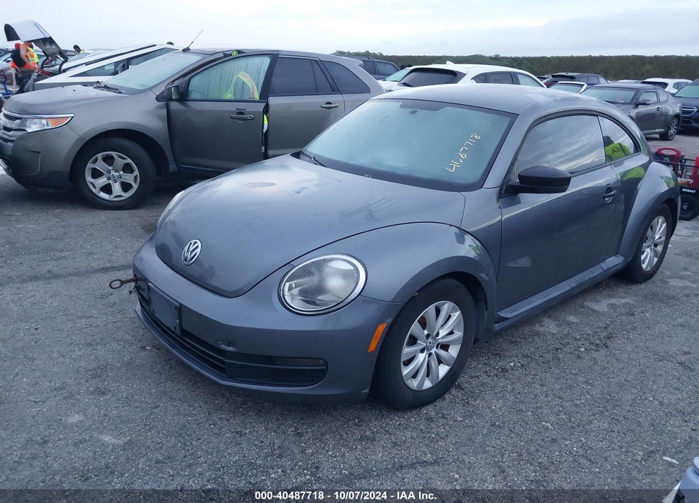 2014 VOLKSWAGEN BEETLE 1.8T ENTRY VIN: 3VWF17AT4EM638424