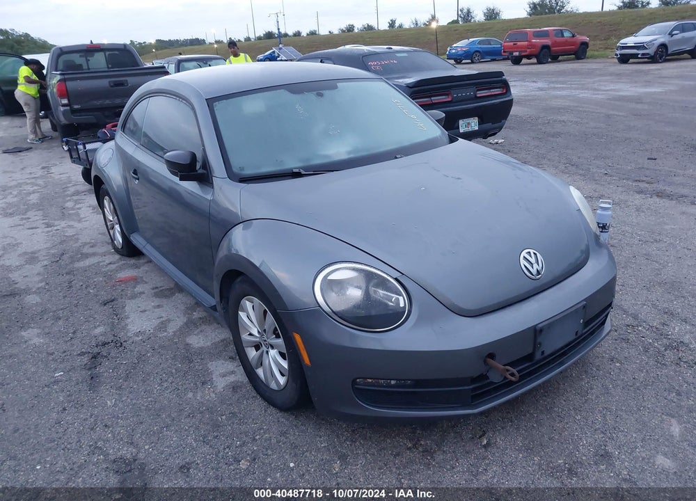 2014 VOLKSWAGEN BEETLE 1.8T ENTRY VIN: 3VWF17AT4EM638424