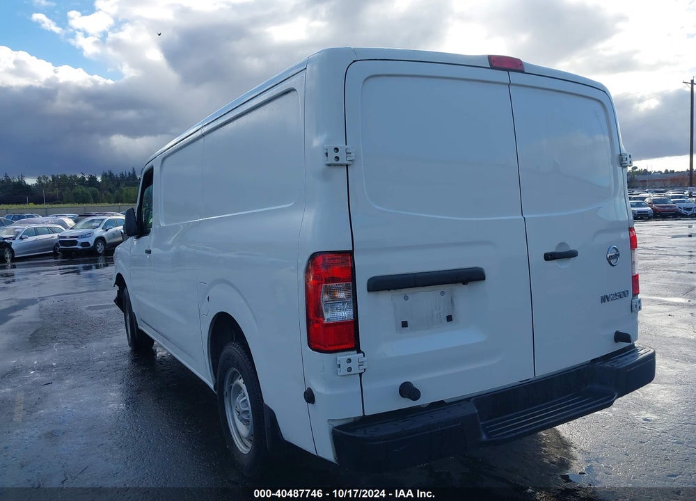 2020 NISSAN NV CARGO NV2500 HD S STANDARD ROOF V6 VIN: 1N6BF0KY7LN807145