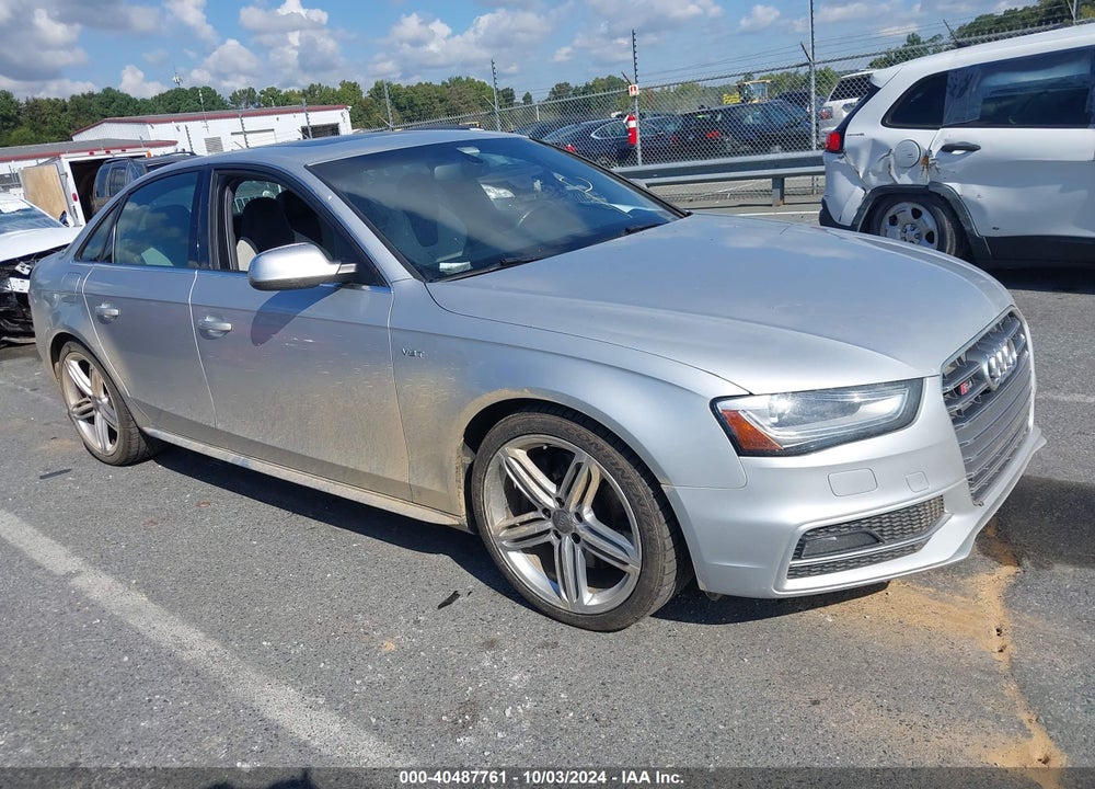 2013 AUDI S4 3.0T PREMIUM PLUS VIN: WAUDGAFLXDA179794