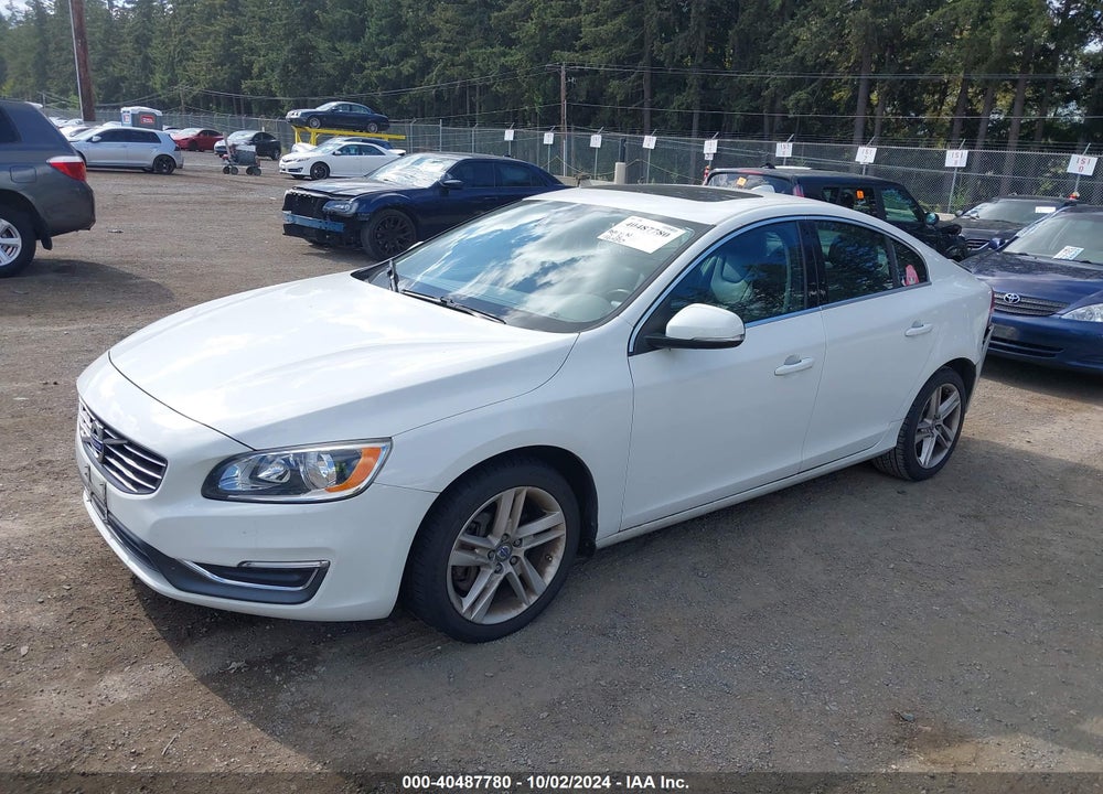2014 VOLVO S60 T5 VIN: YV1612FS0E1284432