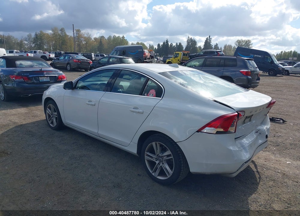 2014 VOLVO S60 T5 VIN: YV1612FS0E1284432
