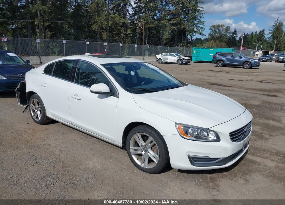 2014 VOLVO S60 T5 VIN: YV1612FS0E1284432