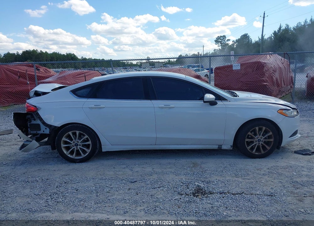 2017 FORD FUSION SE VIN: 3FA6P0H75HR364018