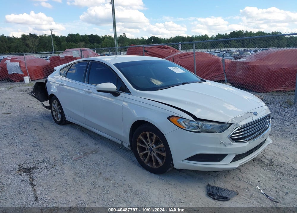 2017 FORD FUSION SE VIN: 3FA6P0H75HR364018