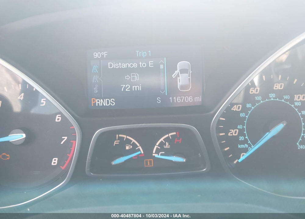 2013 FORD ESCAPE SE VIN: 1FMCU0GX6DUD52305