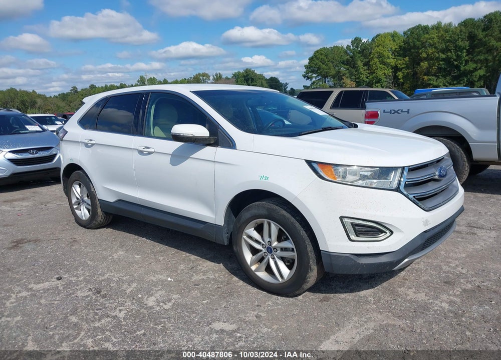 2015 FORD EDGE SEL VIN: 2FMTK3J88FBB40877