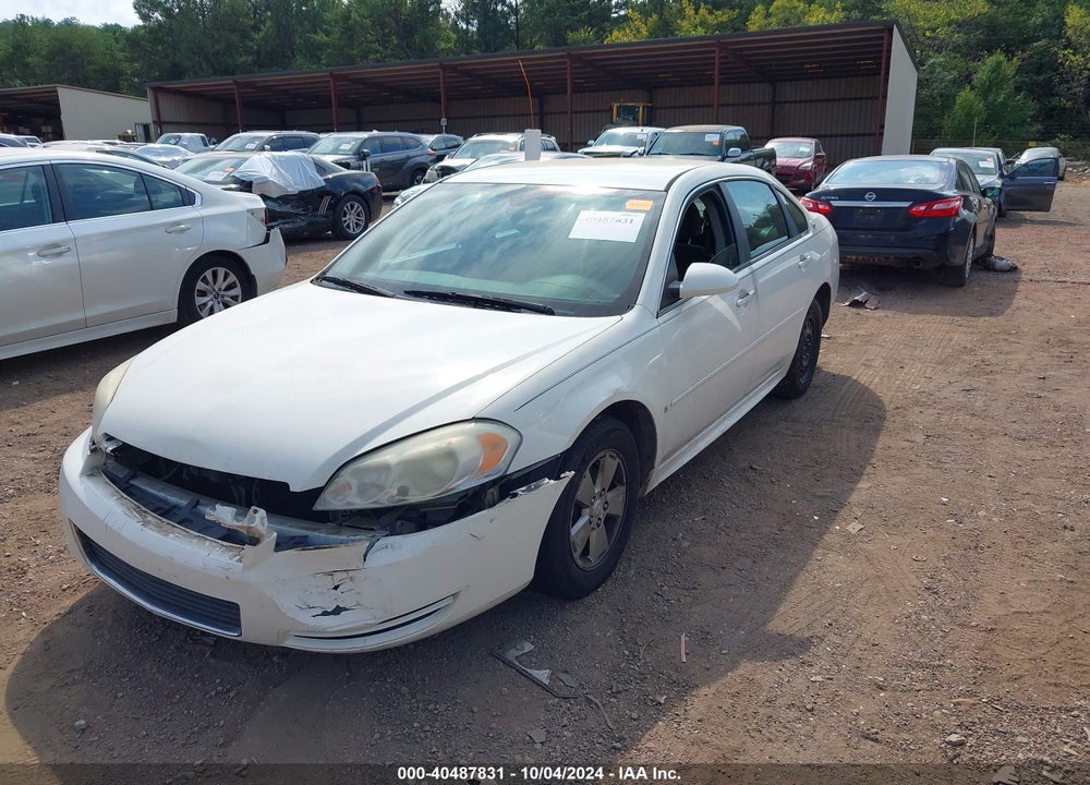 2009 CHEVROLET IMPALA LT VIN: 2G1WT57KX91128925