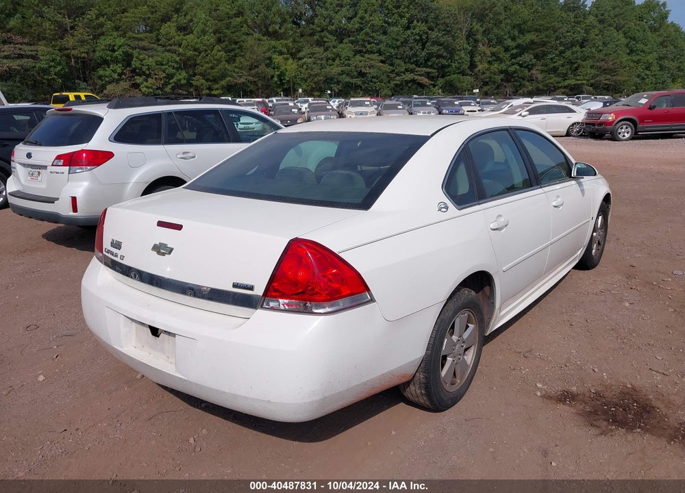 2009 CHEVROLET IMPALA LT VIN: 2G1WT57KX91128925