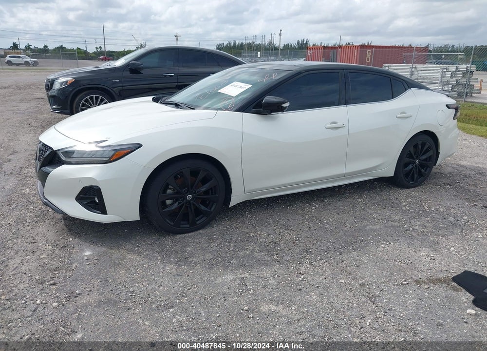 2022 NISSAN MAXIMA SR XTRONIC CVT VIN: 1N4AA6EV9NC507936