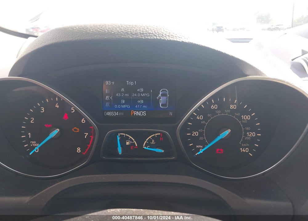 2017 FORD ESCAPE SE VIN: 1FMCU0GD7HUA36410