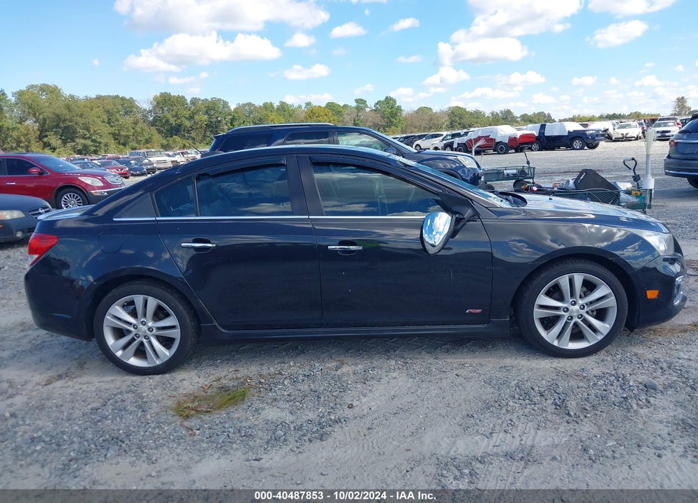 2015 CHEVROLET CRUZE LTZ VIN: 1G1PG5SB7F7149553