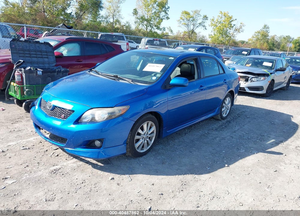 2010 TOYOTA COROLLA S VIN: 2T1BU4EE3AC433070