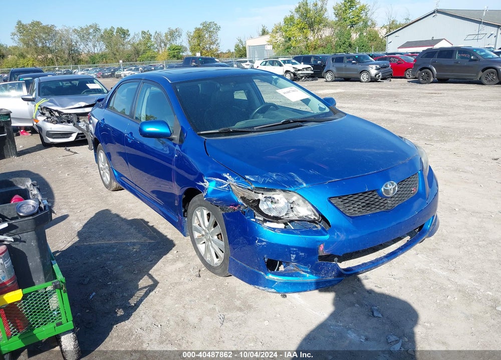 2010 TOYOTA COROLLA S VIN: 2T1BU4EE3AC433070