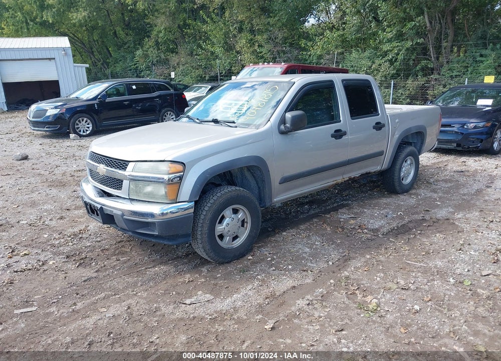 2007 CHEVROLET COLORADO LT VIN: 1GCDT13E778196956
