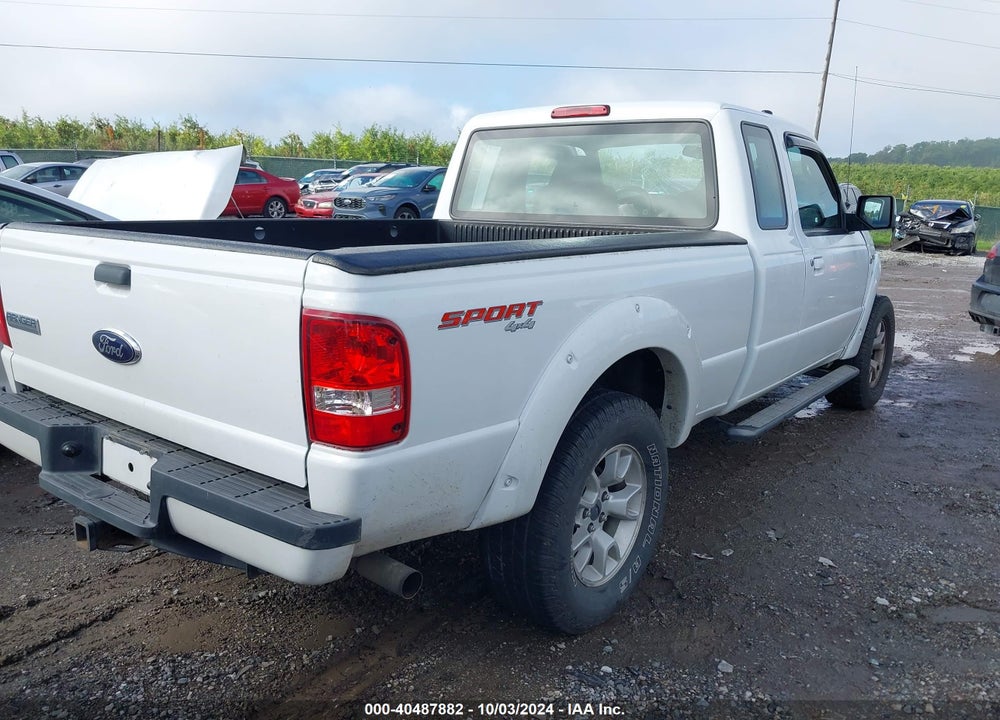 2009 FORD RANGER VIN: 1FTYR15E89PA00772