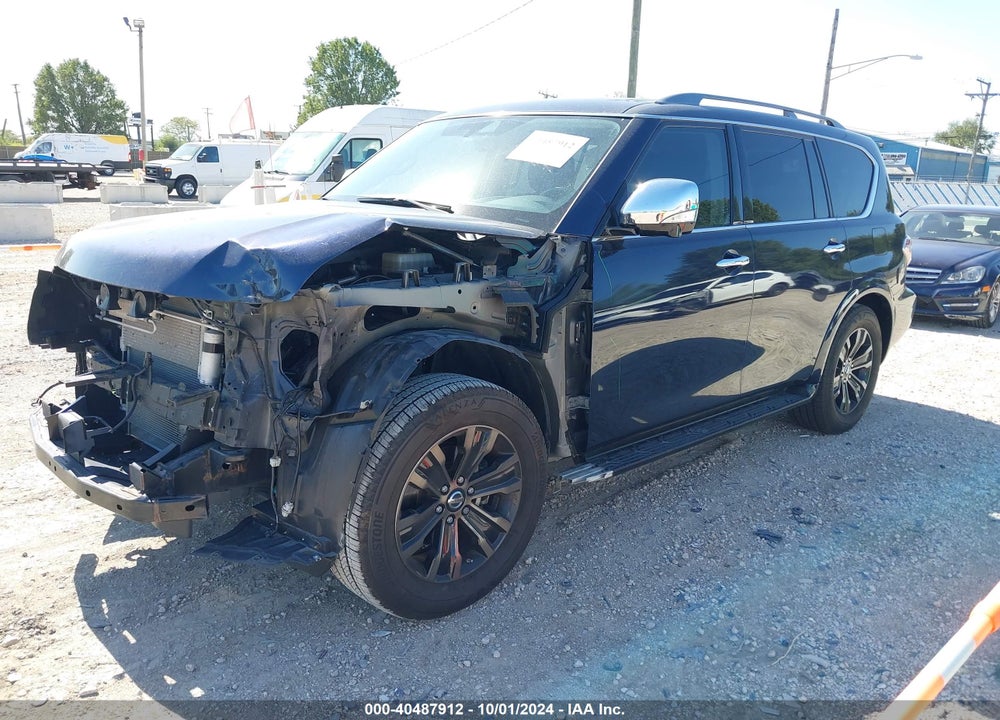2020 NISSAN ARMADA PLATINUM 4WD VIN: JN8AY2NE0L9781636