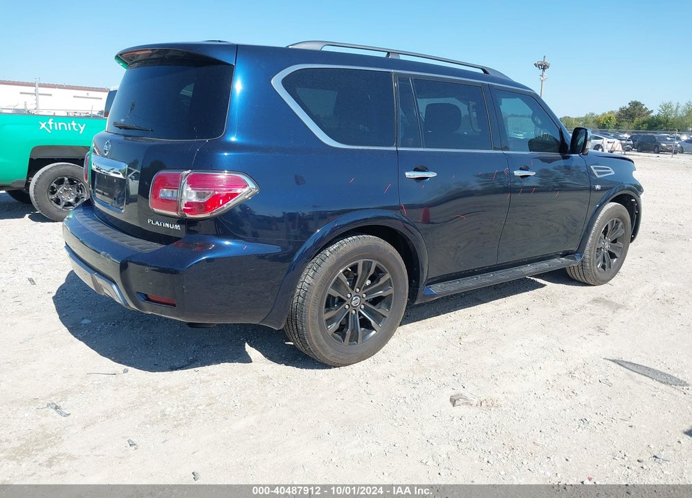 2020 NISSAN ARMADA PLATINUM 4WD VIN: JN8AY2NE0L9781636