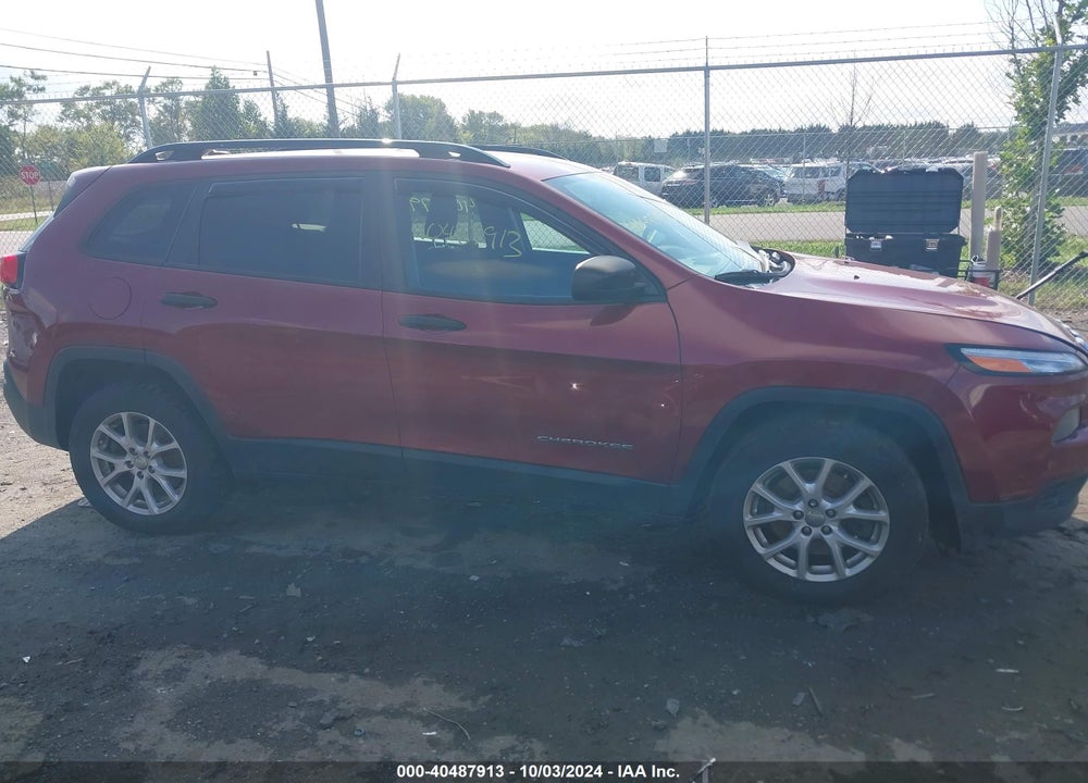2016 JEEP CHEROKEE SPORT VIN: 1C4PJMAS0GW252244