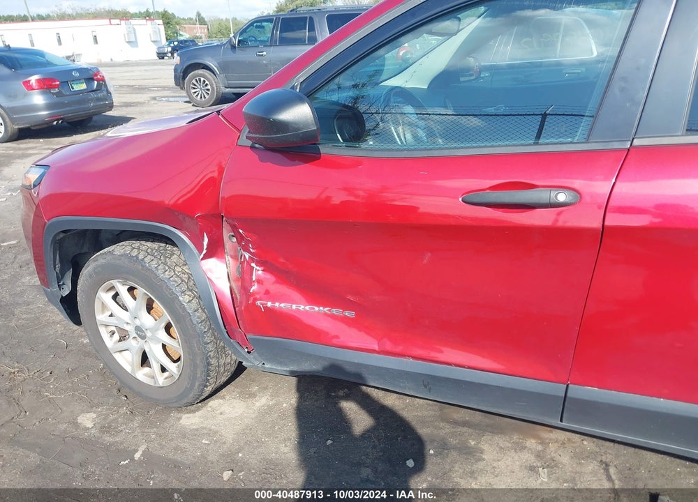 2016 JEEP CHEROKEE SPORT VIN: 1C4PJMAS0GW252244